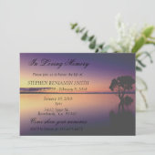 愛する記憶 追悼式 サンセットレイク 招待状 (スタンド正面)