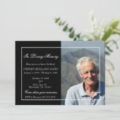 愛する記憶 追悼式 フォト テンプレート (スタンド正面)