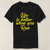 愛する走人の走人生は走良 Tシャツ (デザイン正面)