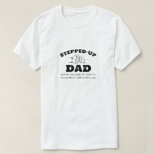 愛する選択をしたステップアップパパONE Tシャツ (デザイン正面)