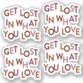 愛する部分に赤失った色のセットを入れる シール (正面)