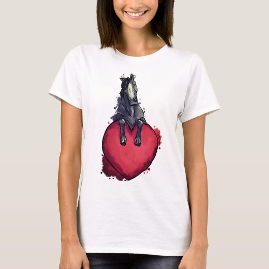 愛する馬 Tシャツ (正面)
