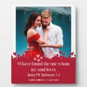 愛する魂が見つかった プレート フォトプラーク (正面)