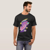 愛する魔法の猫クレアのための可愛いカチコーンユニコーン Tシャツ (正面フル)