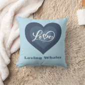 愛する鯨おもしろいを愛する人へ|過去記事 クッション (ブランケット)