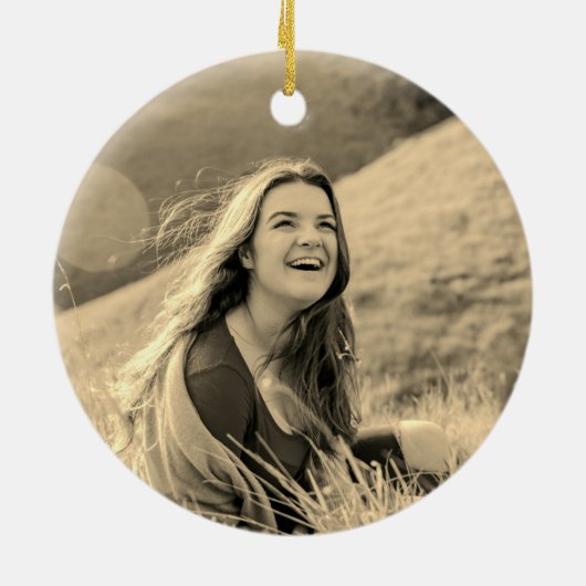 愛する1つのクリスマスのエンジェルウィングス記念損失 セラミックオーナメント (裏面)