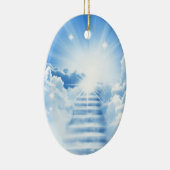 愛する1つの天国の損失への階段 セラミックオーナメント (右)