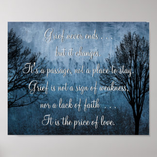 愛する1人のポスターの紛失を嘆き悲しむ ポスター