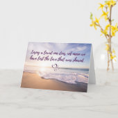 愛する1枚のカードを失う カード (黄色い花)