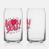 愛する ガラス缶 (裏面)