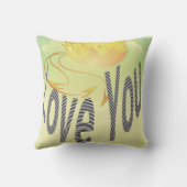 愛する クッション (裏面)