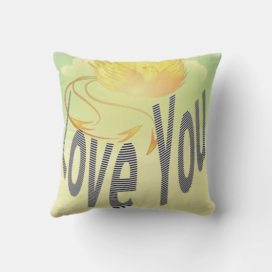 愛する クッション (裏面)