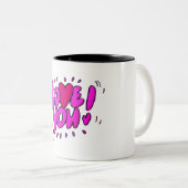 愛する ツートーンマグカップ (正面右)