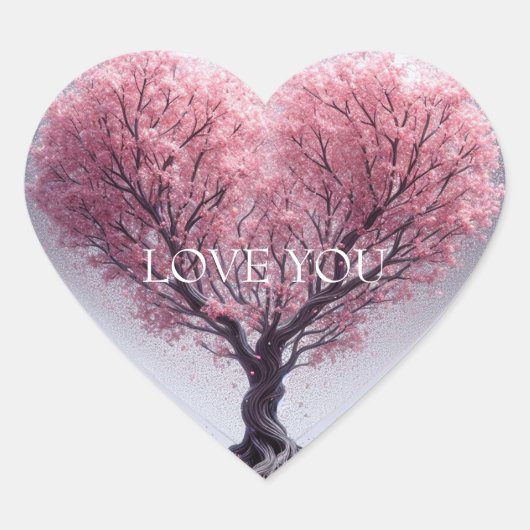 愛する ハートシール (正面)