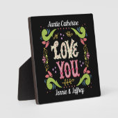 愛する フォトプラーク (正面)