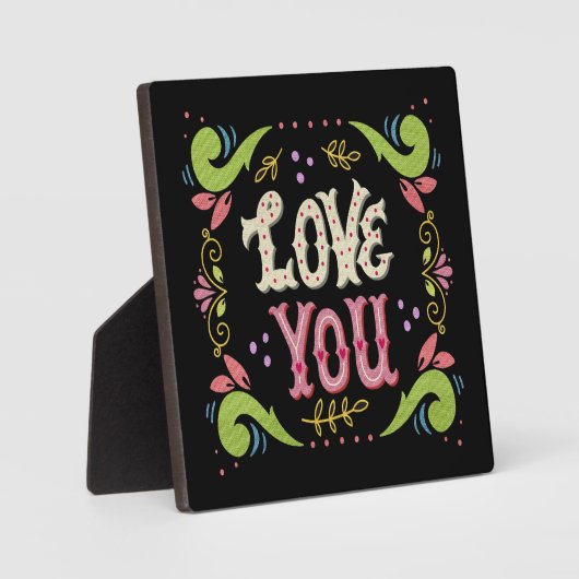 愛する フォトプラーク (正面)