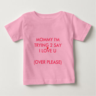 愛する！ベビーtシャツ ベビーTシャツ