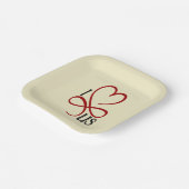 愛する ペーパープレート (傾斜あり)