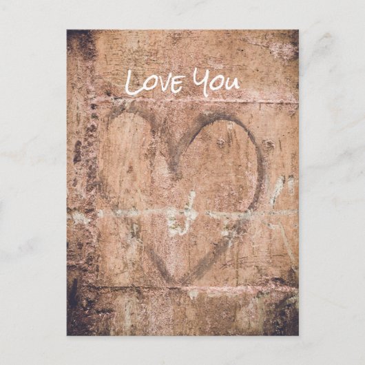 愛する ポストカード (正面)