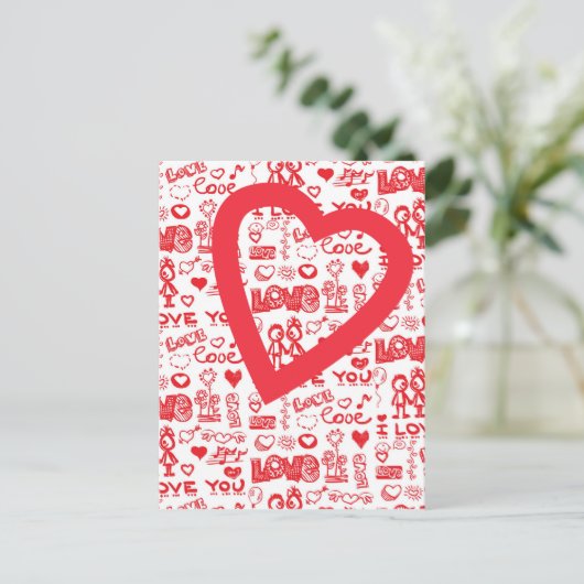 愛する ポストカード (スタンド正面)