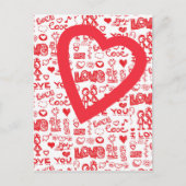 愛する ポストカード (正面)