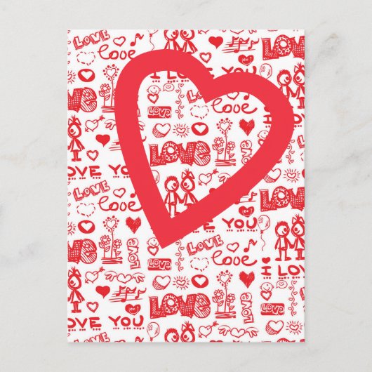 愛する ポストカード (正面)