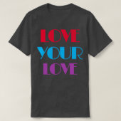 愛する Tシャツ (デザイン正面)