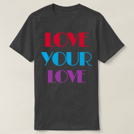 愛する Tシャツ (デザイン正面)