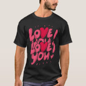 愛する Tシャツ (正面)