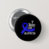 愛するAlopecia認識度1 缶バッジ (正面&裏面)