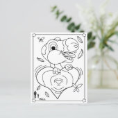 愛するDinasourカラーリングページ (スタンド正面)