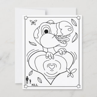 愛するDinasourカラーリングページ