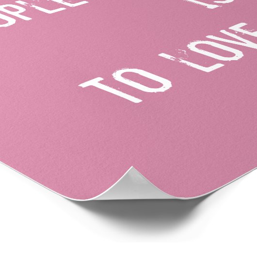 愛せよ感動的やる気を起こさせる引用文 ポスター (角)