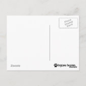 愛せよ、私のドイツの羊飼いを愛せよ ポストカード (裏面)