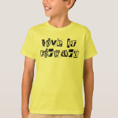 愛それを前方に、かわいい優しさ引用文 感動的 Tシャツ (正面)