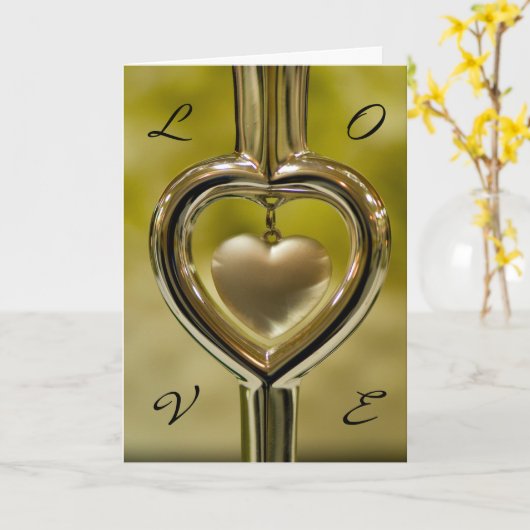 愛だからだ カード (黄色い花)