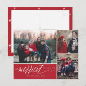 愛だけがあなたに必要なクリスマスホリデーポストカード シーズンポストカード (正面/裏面)