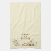 愛だけがパン屋のシャワーに必要 キッチンタオル (縦)