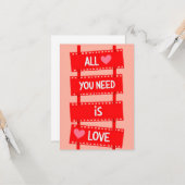 愛だけが必要 カード (正面/裏面インサイチュ)