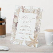 愛だけが海に見える ブライダルシャワーの歓迎 台座サイン (インサイチュ)