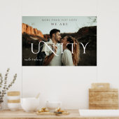 「愛だけではない」 |カップルカスタムの写真 ポスター (キッチン)