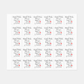 愛だけで手作りパーソナライズされた ラベル (シート)