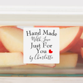 愛だけで手作りパーソナライズされた ラベル