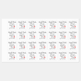 愛だけで手作りパーソナライズされた ラベル