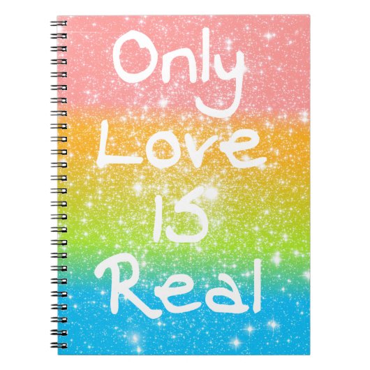 愛だけ実質です ノートブック (正面)