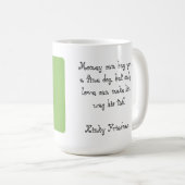 愛だけ尾を振らせますことができます コーヒーマグカップ (正面右)