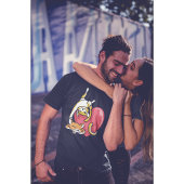 愛でかわいい猫バレンタインデーTシャツ Tシャツ