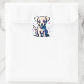 愛できる研究室 スクエアシール (バッグ)