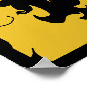 愛ではなく戦争ヒッピー女の子にする ポスター (角)