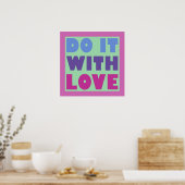 愛でやる ポスター (キッチン)